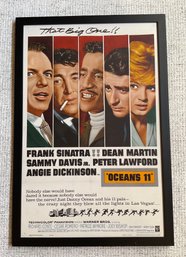 Framed Movie Poster - Oceans 11 (1960)