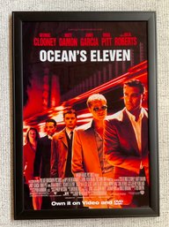 Framed Movie Poster - Oceans 11 (2001)