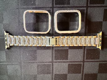 Decorative Watchband For 44mm Apple Watch  ~ NIB.  (WATCH NOT INCLUDED)