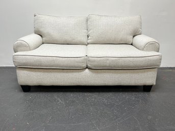 Light Gray Two Cushion Sofa