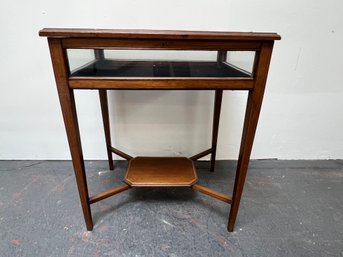 Small Display Table Missing Glass