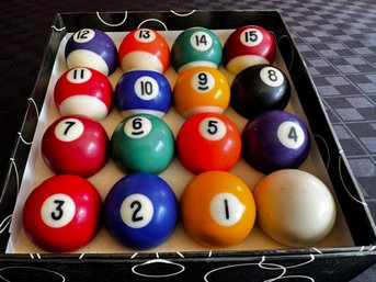 Billard Balls For A 7 Pool Table (not Regulation Size)