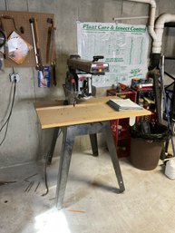 Radial 10' Arm Saw On Craftsman Stand