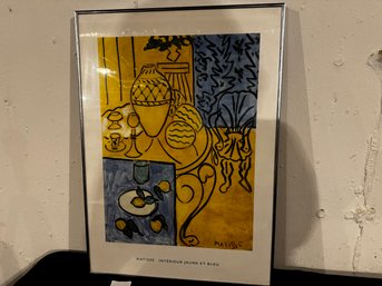 Matisse Black Framed Print