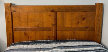 Twin Bed Pine Headboard