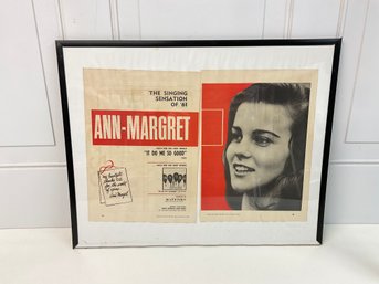 Framed Ann Margaret Poster