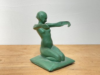 Art Deco Statue - Ashtray Holder