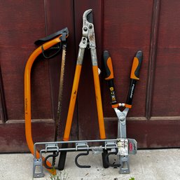 Yard Trimmers With Wall Mount Holder