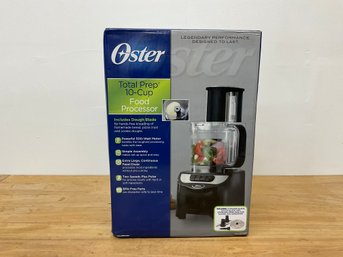 OsterTotal Prep 10 Cup Food Processor New In Box