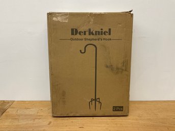 Derkniel Wrought Iron Shepard Hook 108 Tall New In Box