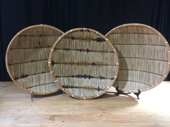 Three Straw Rice Bowls