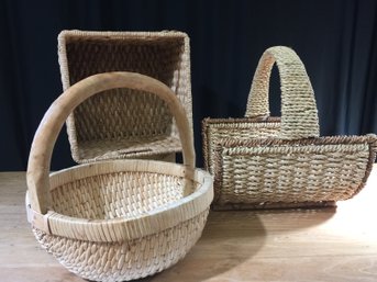 A Collection Of Baskets