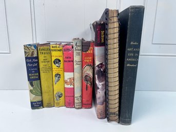 Variety Of Vintage Books - Art & Life In America, Rich Man Poor Girl, Wife Vs Secretary & More