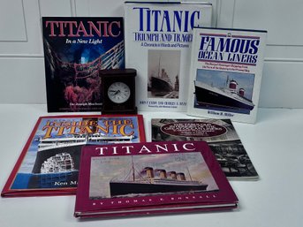 Titanic & Ocean Books - Titanic In A New Light, Inside The Titanic, Fabulous Interiors Of Great Ocean Liners