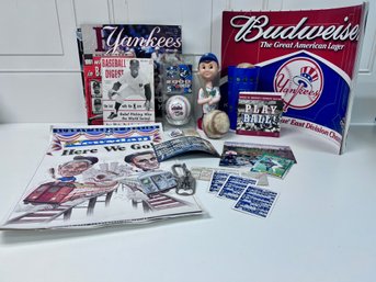 Baseball Memorabilia - Books, Baseballs, Bobble Head, Tickets & More