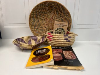 Indian Basketry Books & Handwoven Baskets