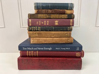 Antique Decorative Books - Too Much And Never Enough, The Return Of Native, Plays Of Oscar Wilde & More