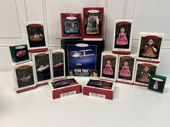 Hallmark Ornanents - Star Trek, Vintage Barbies, Vintage Cars