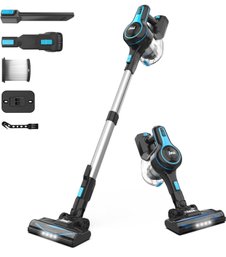 INSE Cordless Vacuum Cleaner (6-in-1) 45 Minutes Run Time