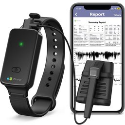 Sleep02 Wrist Recording Pulse Oximeter By EMAY & Double Sided Fitness Posters (3)