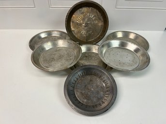 Vintage Baking Pie Tins Table Talk, Frisbies Pies