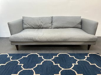 Low Grey One Cushion Couch