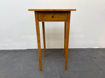 Small Side Table With Drawer 18.5x18.5x28