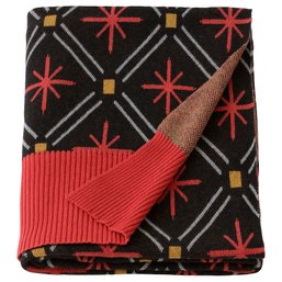 Red And Black Throw