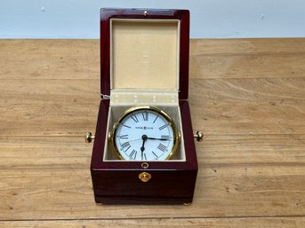 Howard Miller Clock In Wooden Box