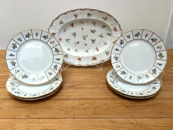 Asst Of Dresden And Furstenberg Germany Dishes