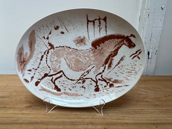 Horse Platter.  The Primitive Collection  By The Stafford Company