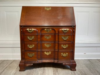 Council Secretary Mahogany Desk 35x16x42.5