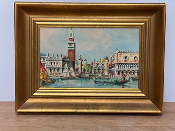 Venice? Canal Scene Painting