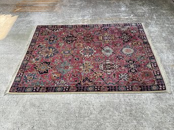 Williamsburg Karastan Area Rug Kerman Vase 4.3x5.9