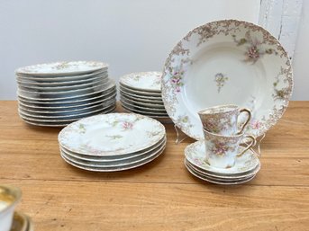 Limoge Plate Set