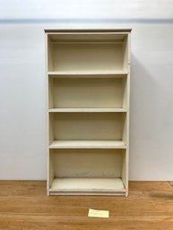 White Bookshelf 48' H X 24' W X 10' D