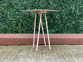 Pink Metal Table