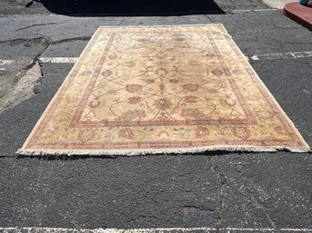 Hand Knotted In Pakistan Rug  100% Wool Pile