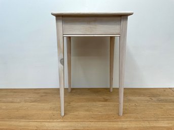 MASTERCRAFT Unfinished Furniture - Wooden Side Table