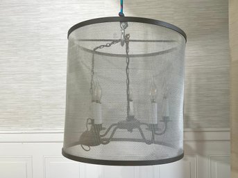 Mesh Drum Hanging Light