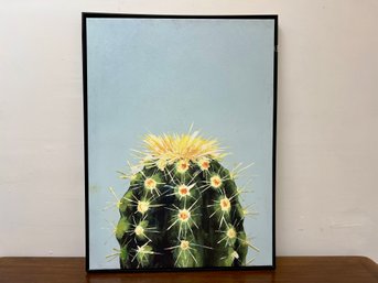 Large Cactus On Canvas