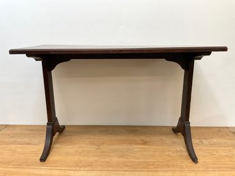 Sofa Table - Brass Feet Missing On One Side