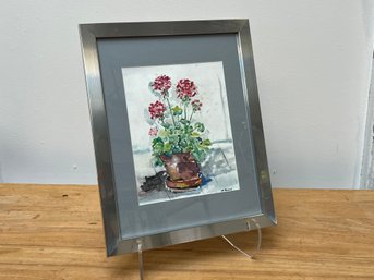 Geranium Framed Print