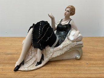 Lady Lounging Statue