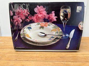 Full New Set Of Mikasa Dishes