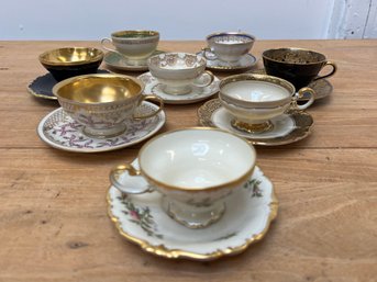 Collection Of Tea Cups And Saucers