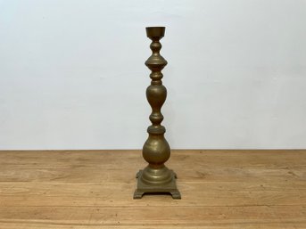 Tall Brass Candlestick