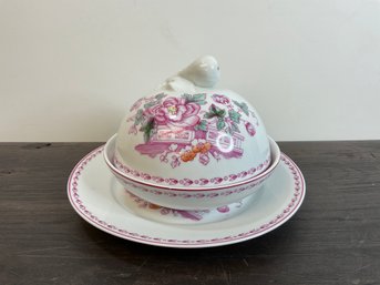 Floral Fine China Set - Made In Portugal