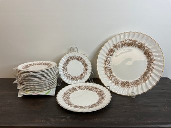 Dishes Made In England Mayfair - 16 Small, 9 Medium, 12 Large