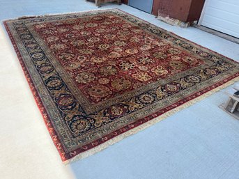 Large Persian Hand-Tufted Area Rug 144x110